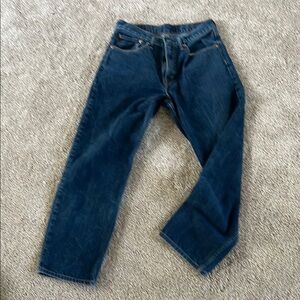 Levi's Men's Straight Jeans - Dark Blue